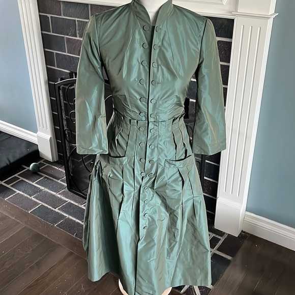 VTG Hoss Intropia Trench Coat/Dress VTG - Picture 3 of 16